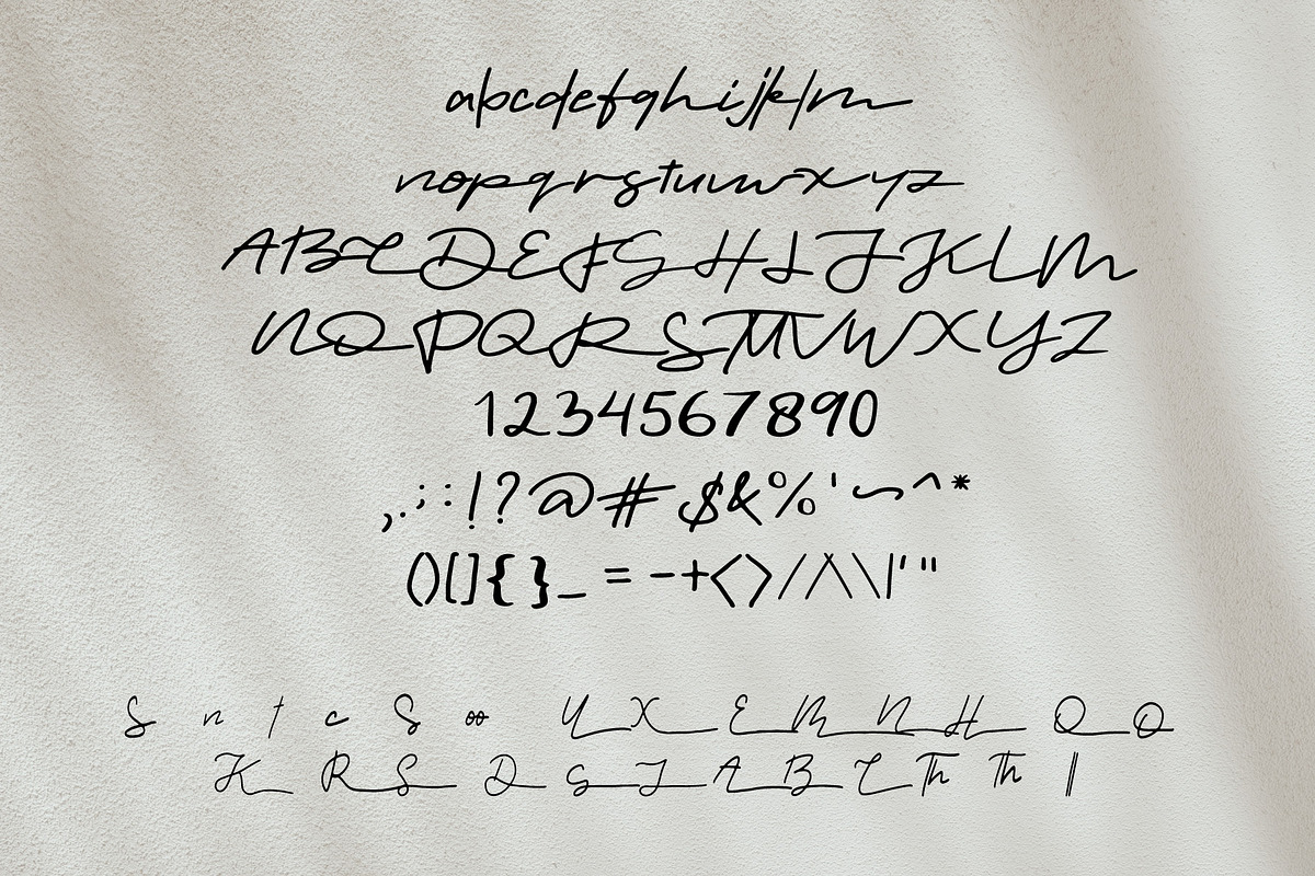 morano font preview 7