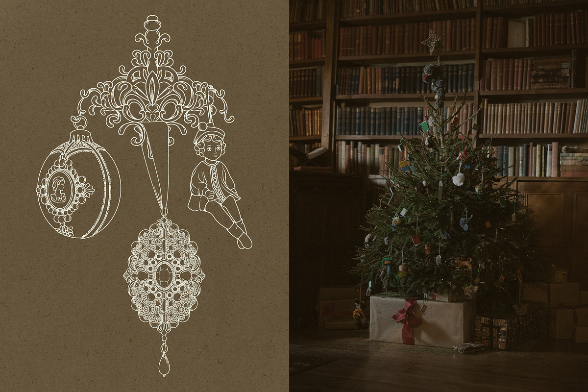Victorian Christmas + Procreate, a Decorative Illustration by Skliarova (Photo 10 of 10)
