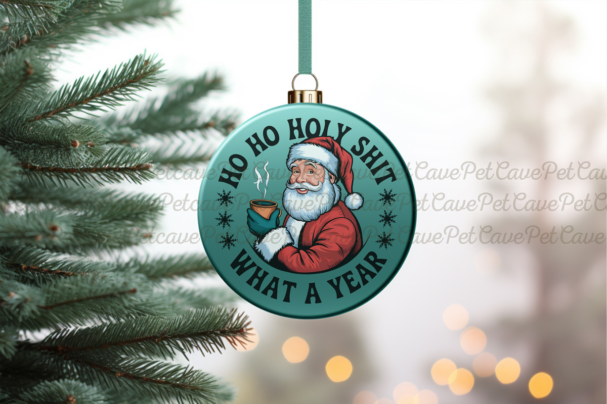 Hilarious Santa Sublimation Bundle, a Graphic by Pet Cave (Photo 2 of 9)