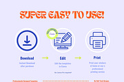 Funky Sticker & Wrapping Templates, a Stationery Template by Hell Yeah Designs (Thumbnail 5 of 9)