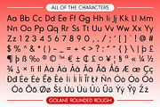 Golane Rounded Rough, a Sans Serif Font by Craft Supply Co. (Thumbnail 8 of 8)