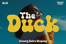 The Duck - Groovy Retro Font