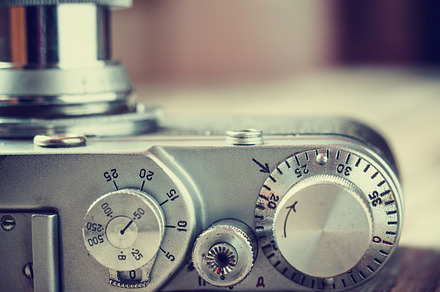 Retro film camera containing photography, photo, and old, an Arts & Entertainment Photo by chamillewhite
