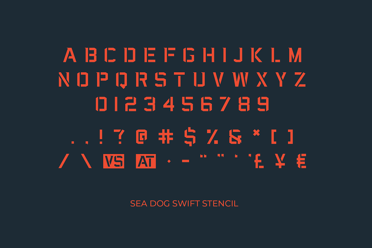 Sea Dog Swift | Sports Display Font, a Font by Doug Houvener (Photo 4 of 10)