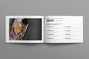 Recipe Book Creator Design Landscape