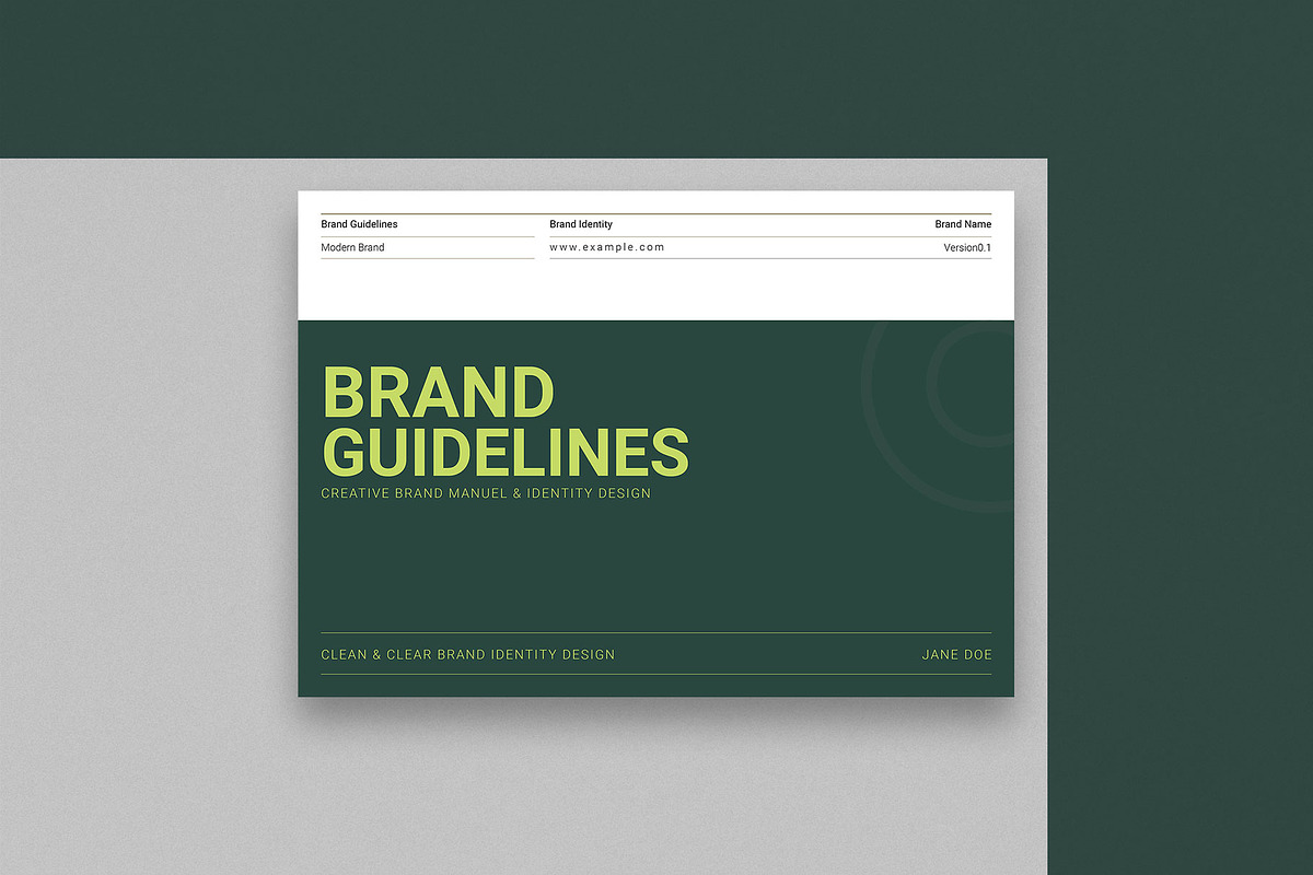 Brand Guideline Template | Canva, a Brochure Template by ElvinPrint (Photo 3 of 8)