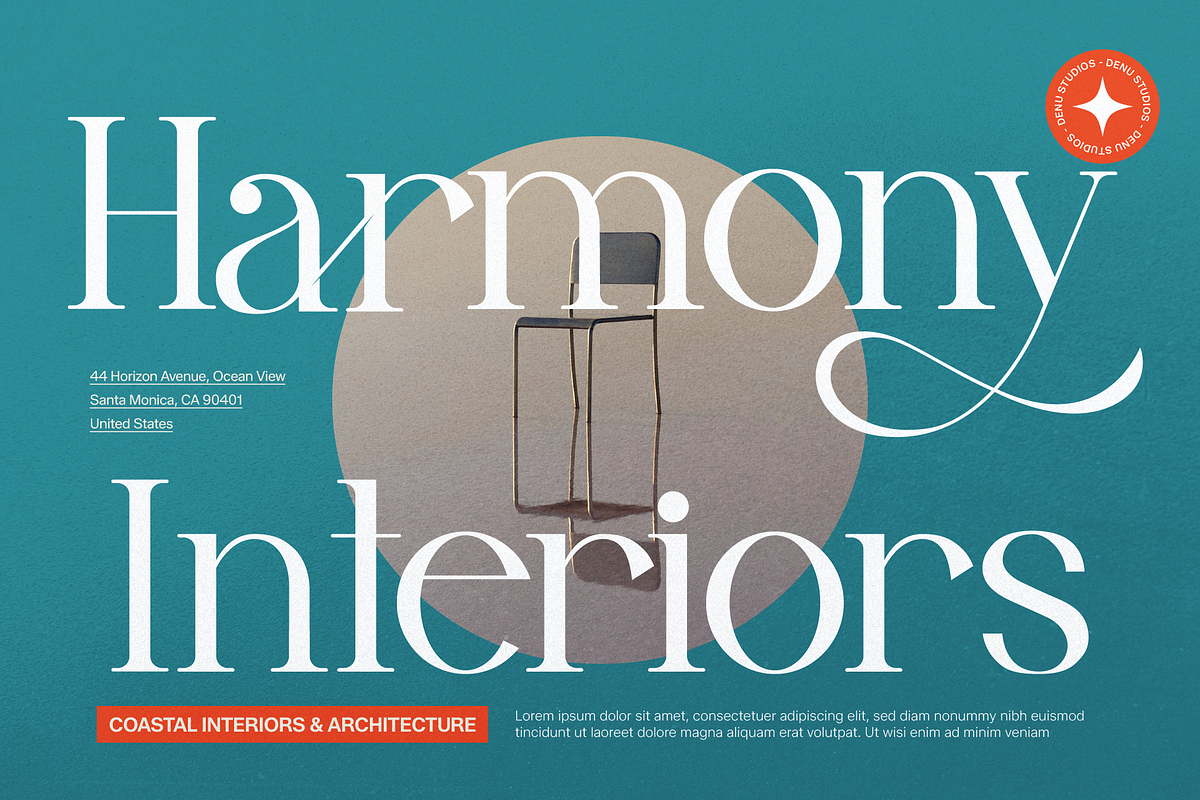 Lyodia Lover | Modern Display Serif, a Serif Font by Denustudios (Photo 4 of 11)