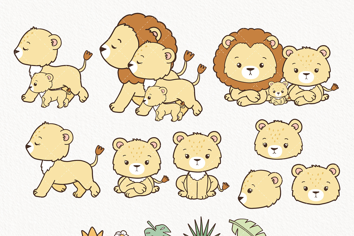 Lion mom SVG, Mother's day with lion, an Animal Illustration by TitaLivingArt (Photo 4 of 9)