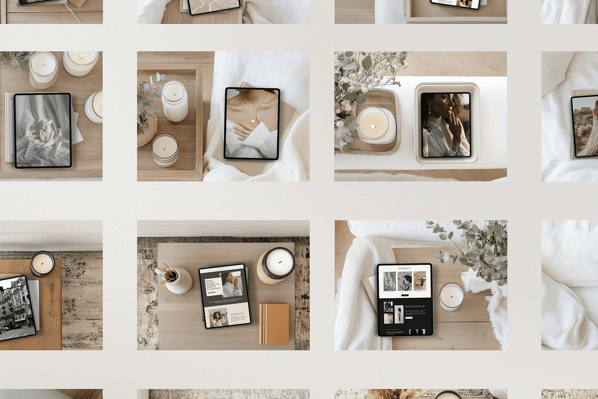Canva iPad Boho Mockups, a Mockup by Asha Glenn Design Studio (Photo 10 of 20)