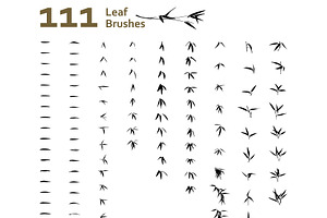 AI Leaf Spike Brushes