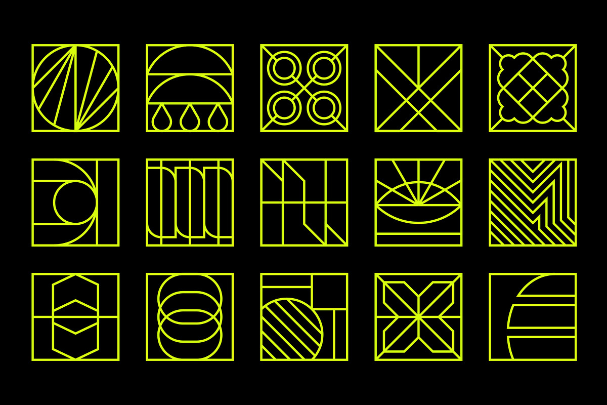 Square Forms Vol 10, an Outline Icon by Tekuni (Photo 8 of 12)
