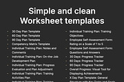 30 60 90 Day Plan Print A4 US Blanks, a Stationery Template by HiSlide.io (Thumbnail 3 of 3)