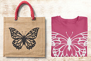 Flower - Floral Butterfly SVG Pack, a Decorative Illustration by Dasagani (Thumbnail 5 of 5)