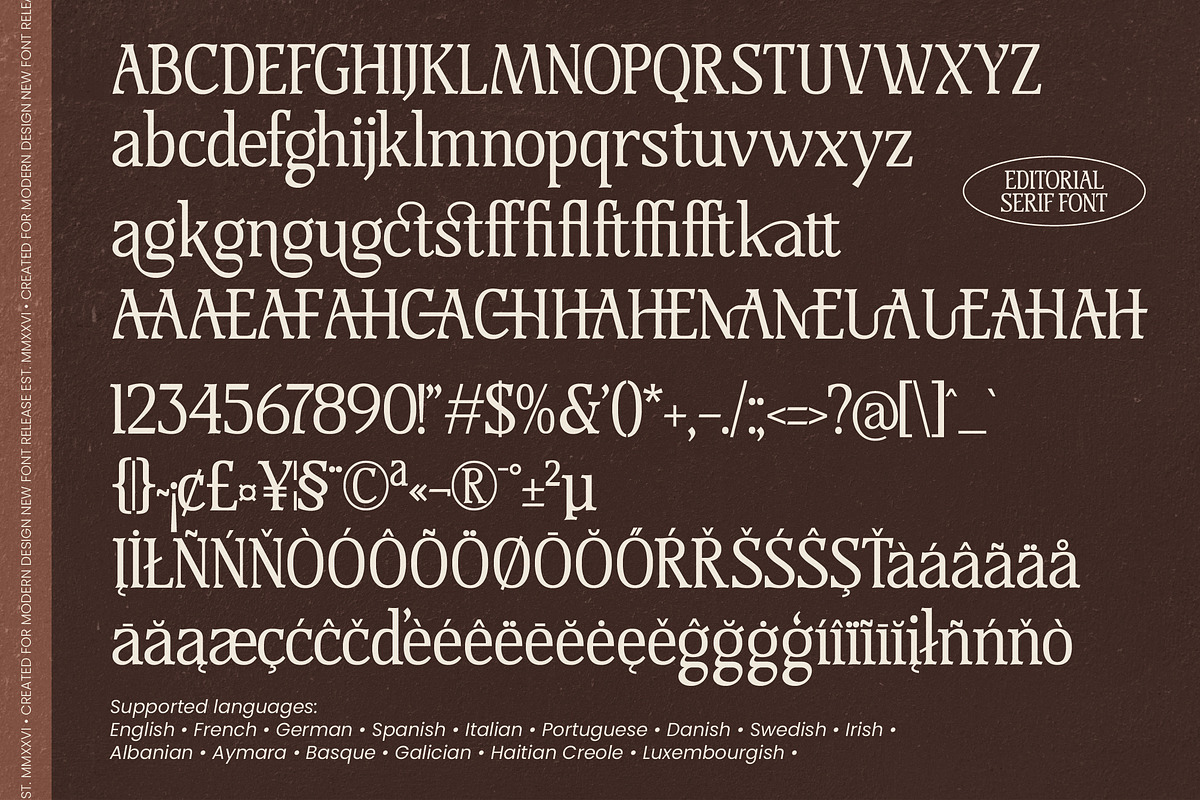 Mestalight Elegant Editorial Serif, a Serif Font by AmorfaType (Photo 8 of 8)