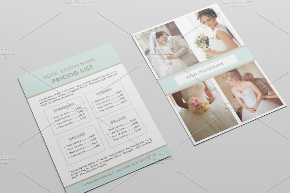 Photography pricing guide, a Brochure Template by annago (Photo 3 of 3)