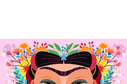 Frida Kahlo Portrait, a Person Illustration by MISS CHATZ (Thumbnail 3 of 3)
