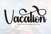 Vacation | Script Font, a Handwritten Font by Scratchones (Thumbnail 1 of 9)
