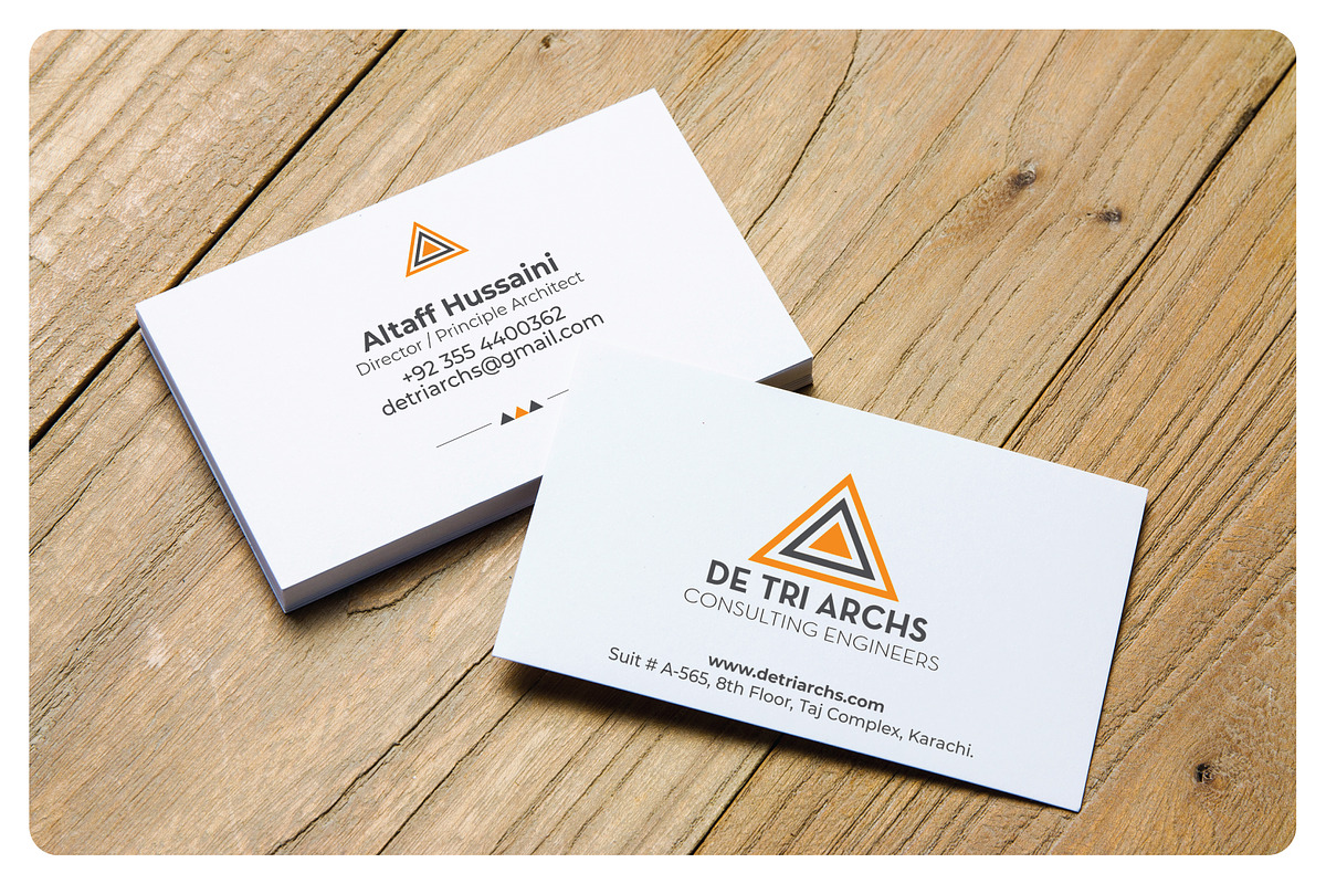 Visiting Card Design Template Bundle, a Business Card Template by Studio3 Stock (Photo 5 of 5)