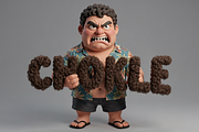 Chokle Handwritten Font, a Sans Serif Font by Mr.Typeman (Thumbnail 10 of 11)