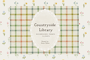 Countryside Pastel Spring Background, a Background Graphic by Grace Noboa Illustrations (Thumbnail 6 of 15)