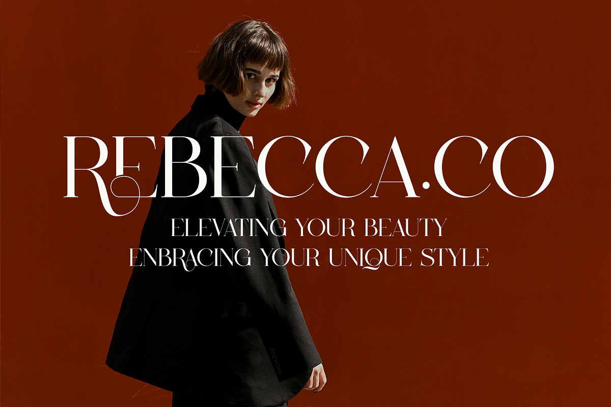 Malcine Modern Serif Typeface, a Serif Font by Alfinart (Photo 10 of 10)