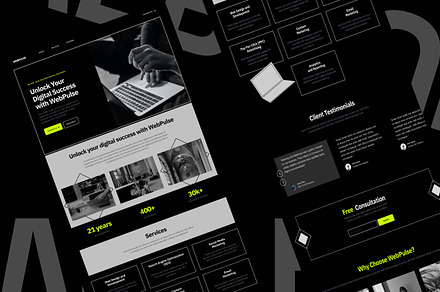WebPulse // Web Agency Website