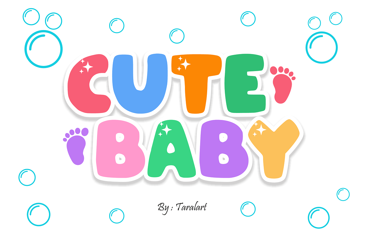 Small Kids - Playful Kids Font, a Sans Serif Font by KiddoGlyphs Studio (Photo 2 of 5)