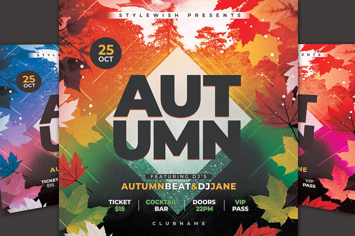 Autumn Flyer, a Flyer Template by styleWish