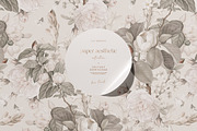 Beige Neutral Luxury Floral Pattern, a Pattern Graphic by paper aesthetic (Thumbnail 1 of 9)