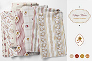 Beige Weaves - Seamless Patterns, a Pattern Graphic by InaCorart (Thumbnail 1 of 6)