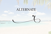 Welcome Summer | Script Font, a Handwritten Font by Scratchones (Thumbnail 8 of 9)