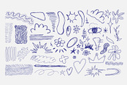 Modern pen scribble bundle 550 items, an Object Graphic by Kristina Chistiakova (Thumbnail 6 of 10)