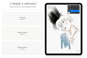 Sketchbook Procreate Brushes, a Brush Add-On by Julia Dreams (Thumbnail 5 of 9)