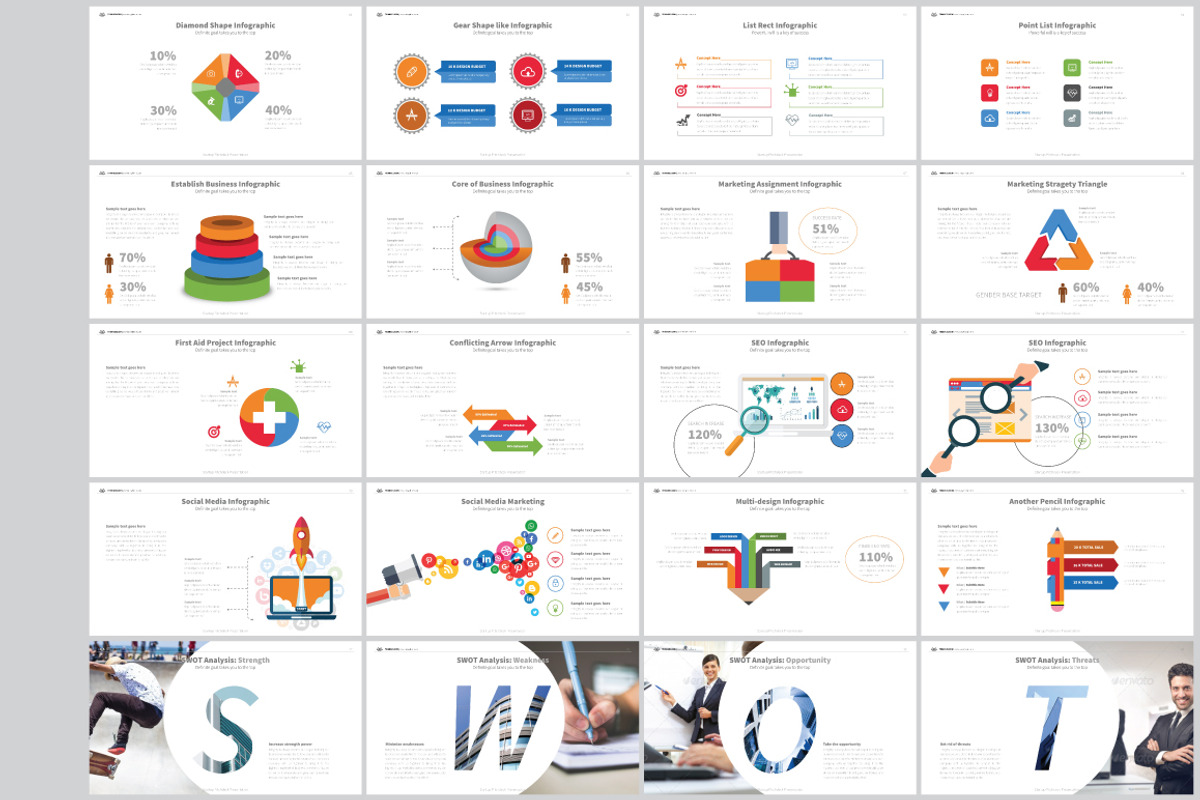 Clean PowerPoint, a Presentation Template by GreenDesign (Photo 4 of 5)