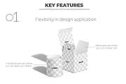Candle With Cube Box Package Mockup, a Packaging Mockup by Sheikhadesign (Thumbnail 2 of 12)