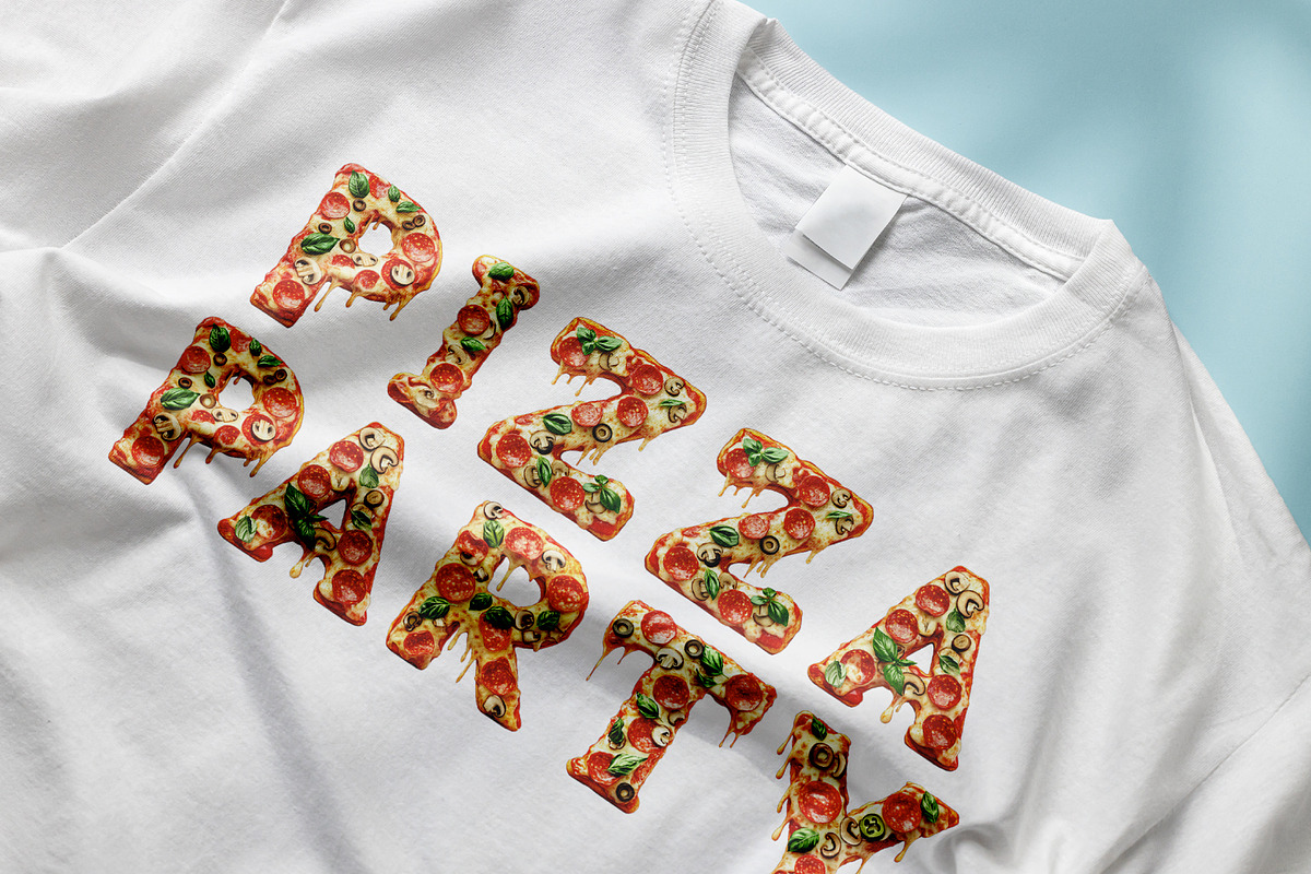 Pizza, a Symbol Font by Loudoun Design Co. (Photo 5 of 6)