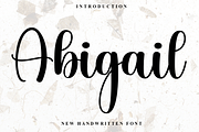 Abigail, a Handwritten Font by InermediaSTUDIO (Thumbnail 1 of 8)