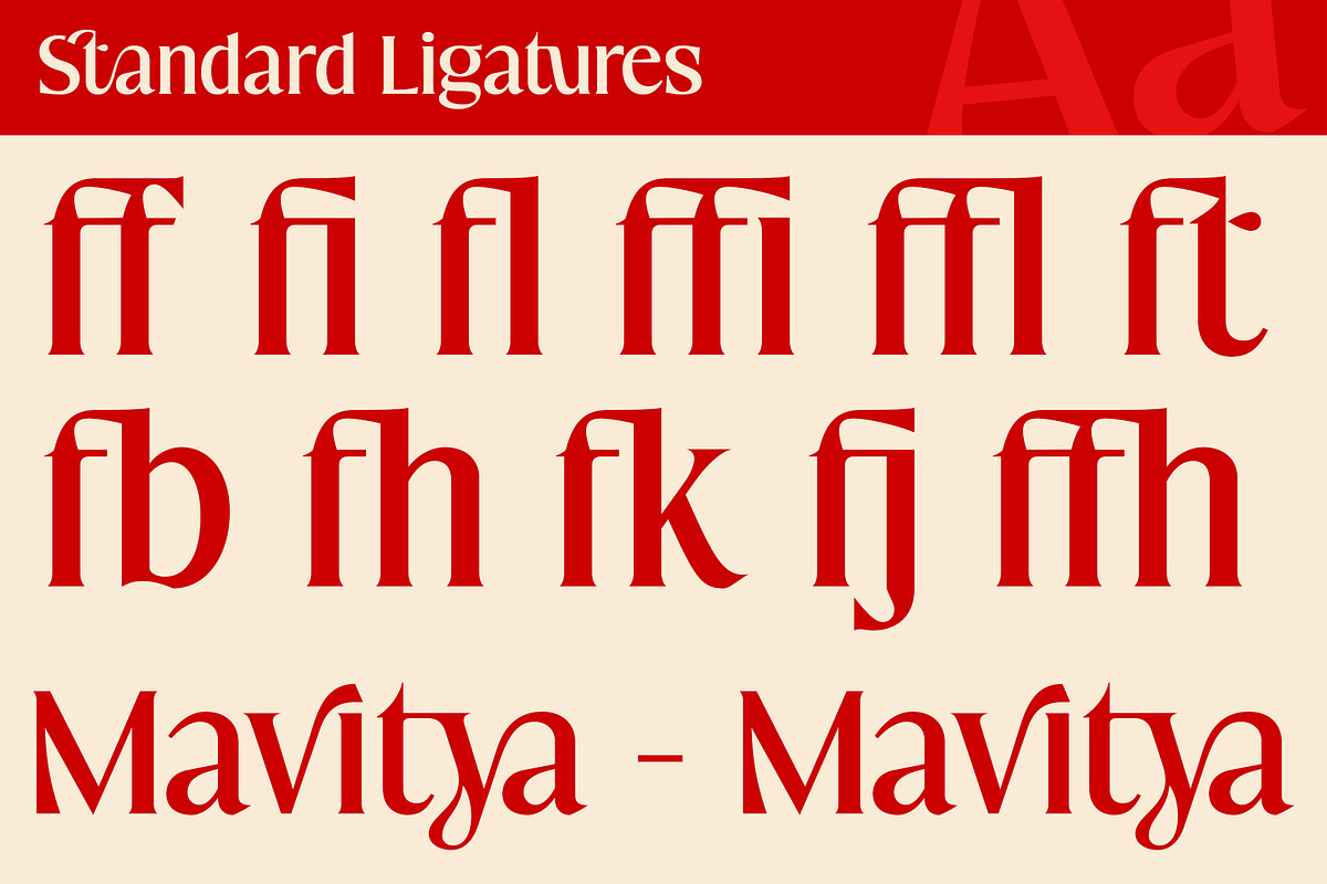 Mavitya, a Serif Font by Dora Typefoundry (Photo 5 of 12)