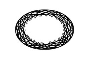 Hand Drawn Oval Scribble Frames, an Illustration by Gfx_Store (Thumbnail 25 of 51)