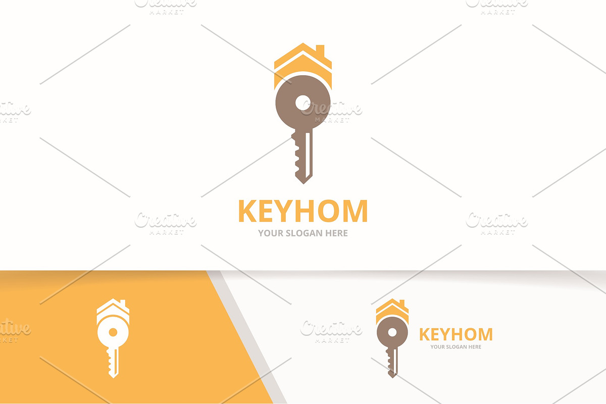 Vector key and real estate logo, a Branding & Logo Template by GraphiShop