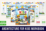 Architecture for Kids Workbook, a Stationery Template by Designmela01 (Thumbnail 1 of 5)