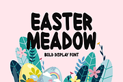 Easter Meadow Typeface, a Handwritten Font by Seemly Fonts (Thumbnail 1 of 4)