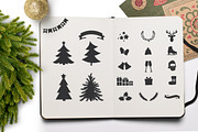 Christmas set with Santa Clauses, an Object Graphic by Holovei (Thumbnail 5 of 7)