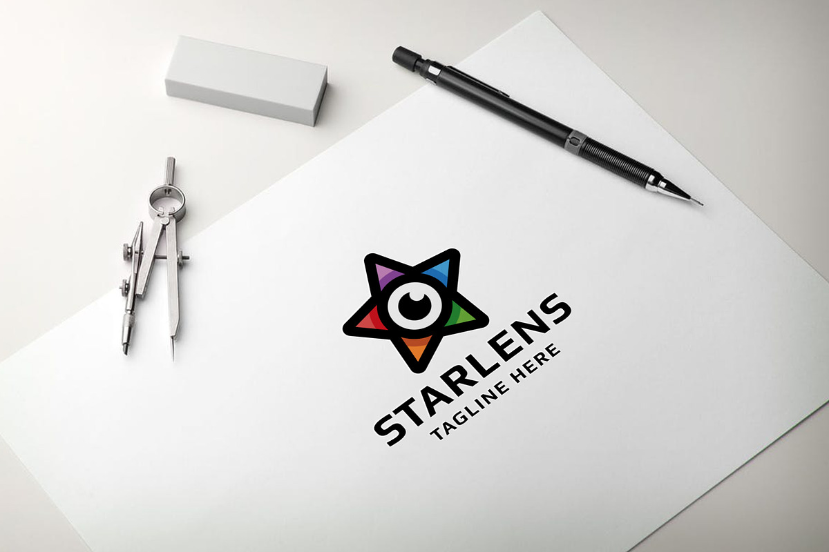 Star Lens Logo, a Branding & Logo Template by Design_Planet (Photo 3 of 4)