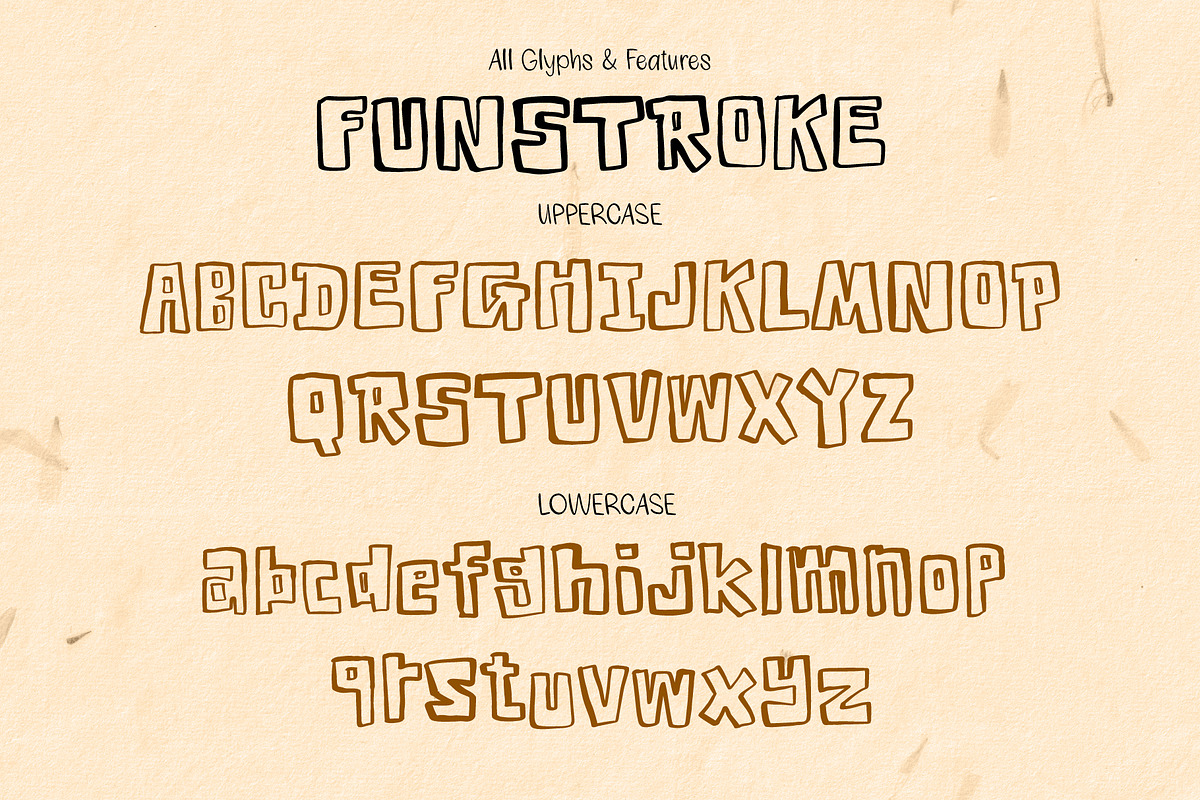 Funstroke, a Handwritten Font by BBtypeStudios (Photo 11 of 13)