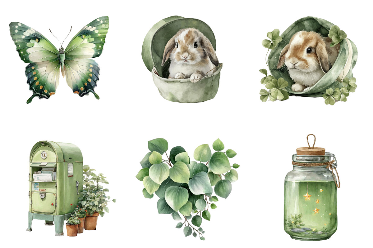 St.patrick’s Day Clipart, an Illustration by DreamArtGraphic (Photo 5 of 5)