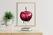 Watercolor Burgundy Halloween Clipar, an Illustration by Libby Wishes (Thumbnail 8 of 11)