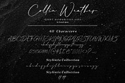 Collin Weather | Handwritten Font, a Script Font by HanzelSpace Studio (Thumbnail 10 of 10)