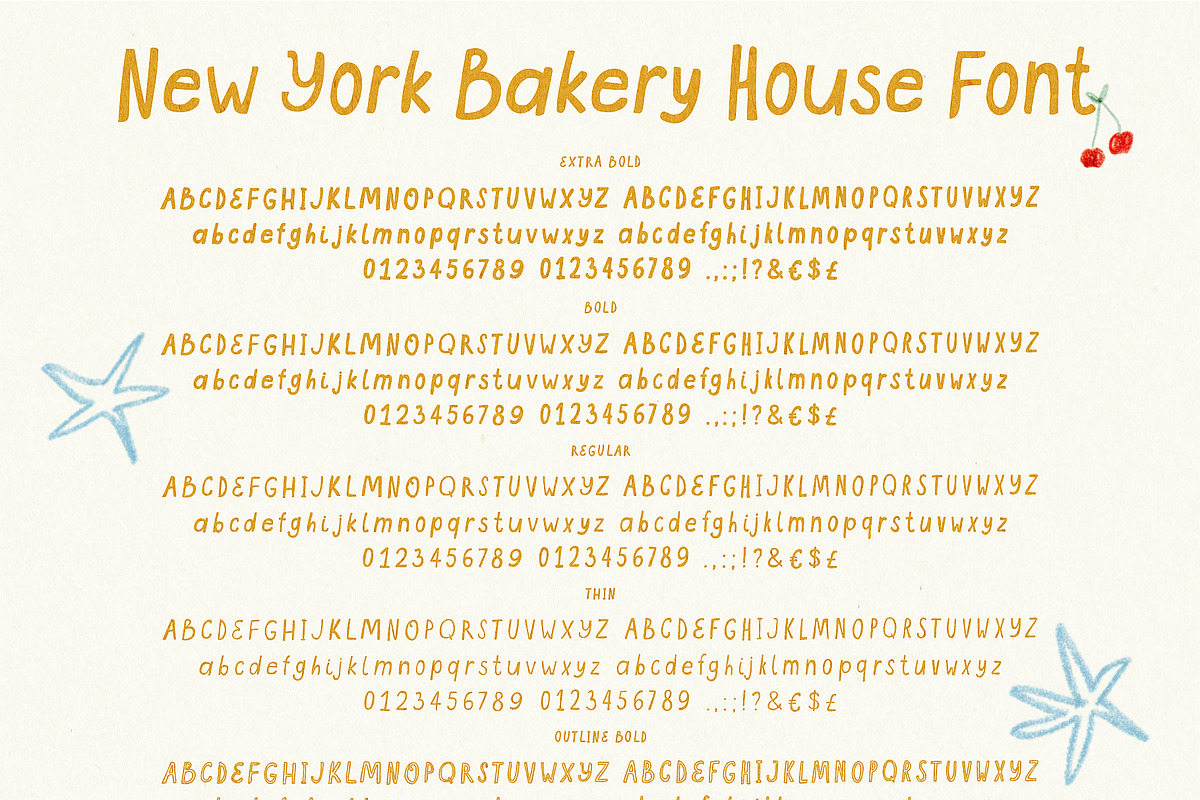 Handwritten New York Vintage Font, a Handwritten Font by Ayya Studio (Photo 15 of 15)