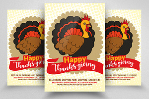 Thanksgiving 10 Flyers Bundle